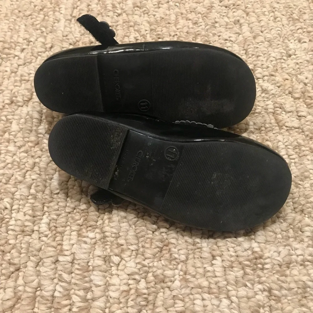 Girls Black Dress shoes